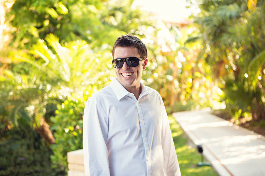 groom before wedding in mexico