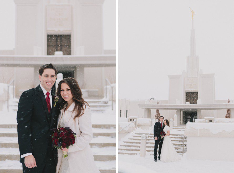 Denver LDS Temple Wedding photographer
