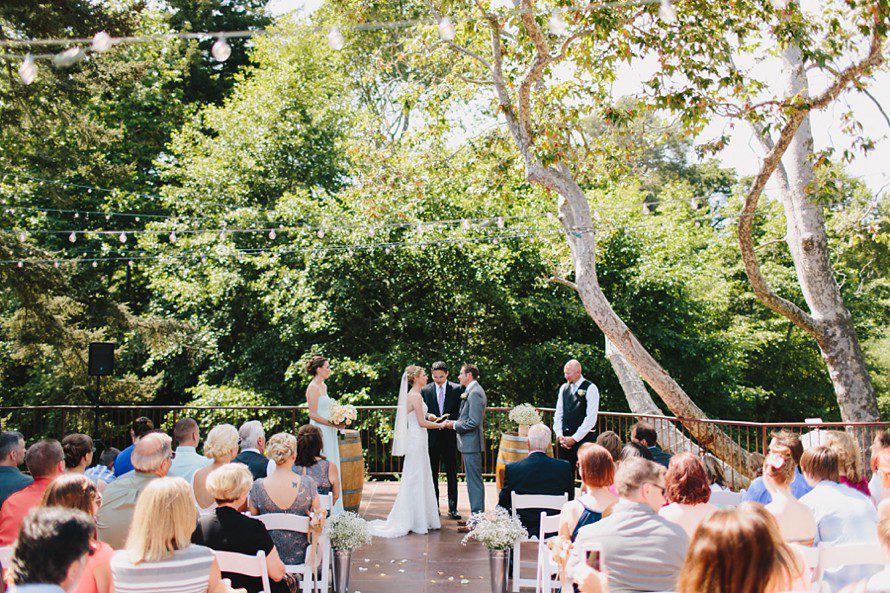 Bargetto Winery Wedding Ceremony