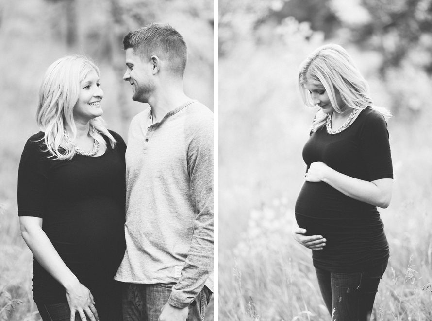 Maternity photos at Golden Gate Canyon State Park
