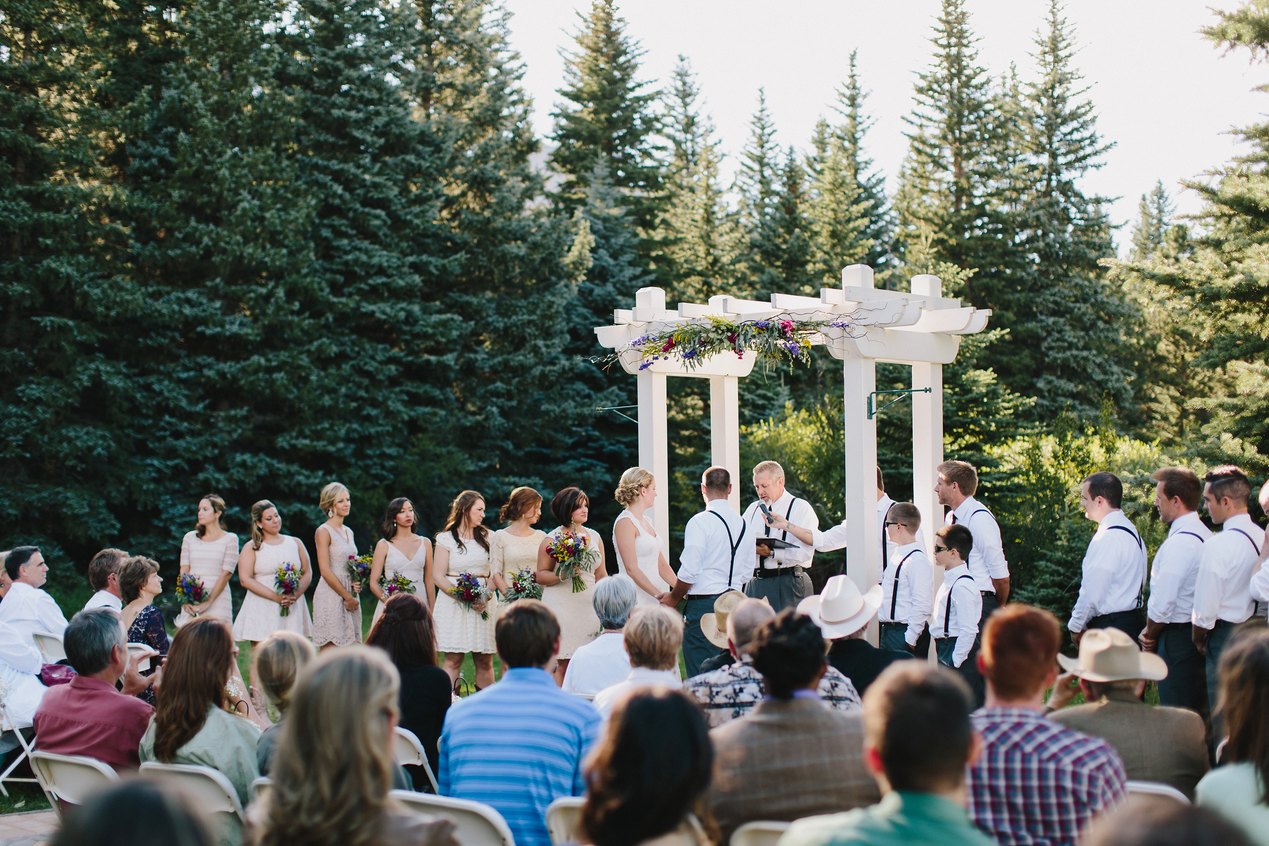 Mountain Wedding Ceremony