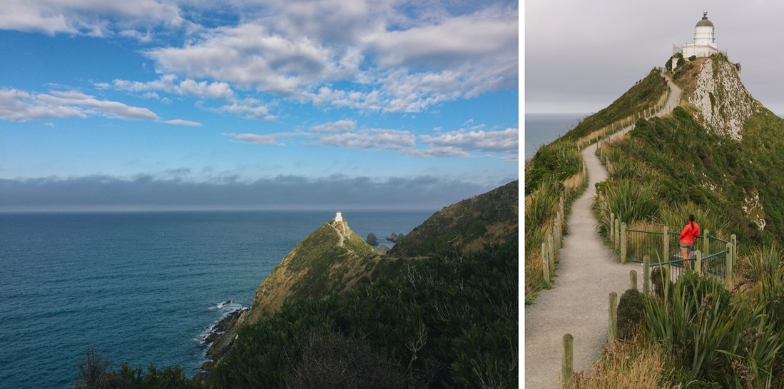 Nugget point in the Catlins